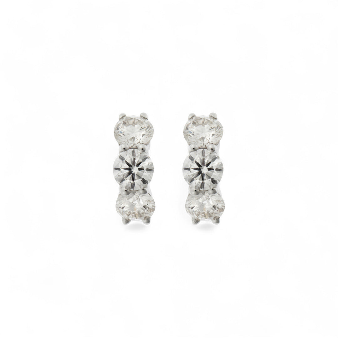 Huggie Hoops Diamond