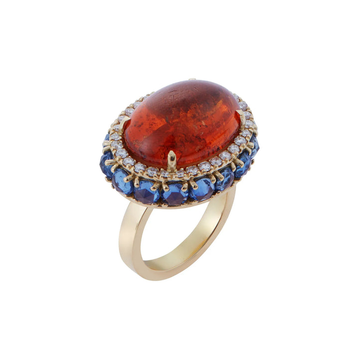 Spessartine Sunset Ring