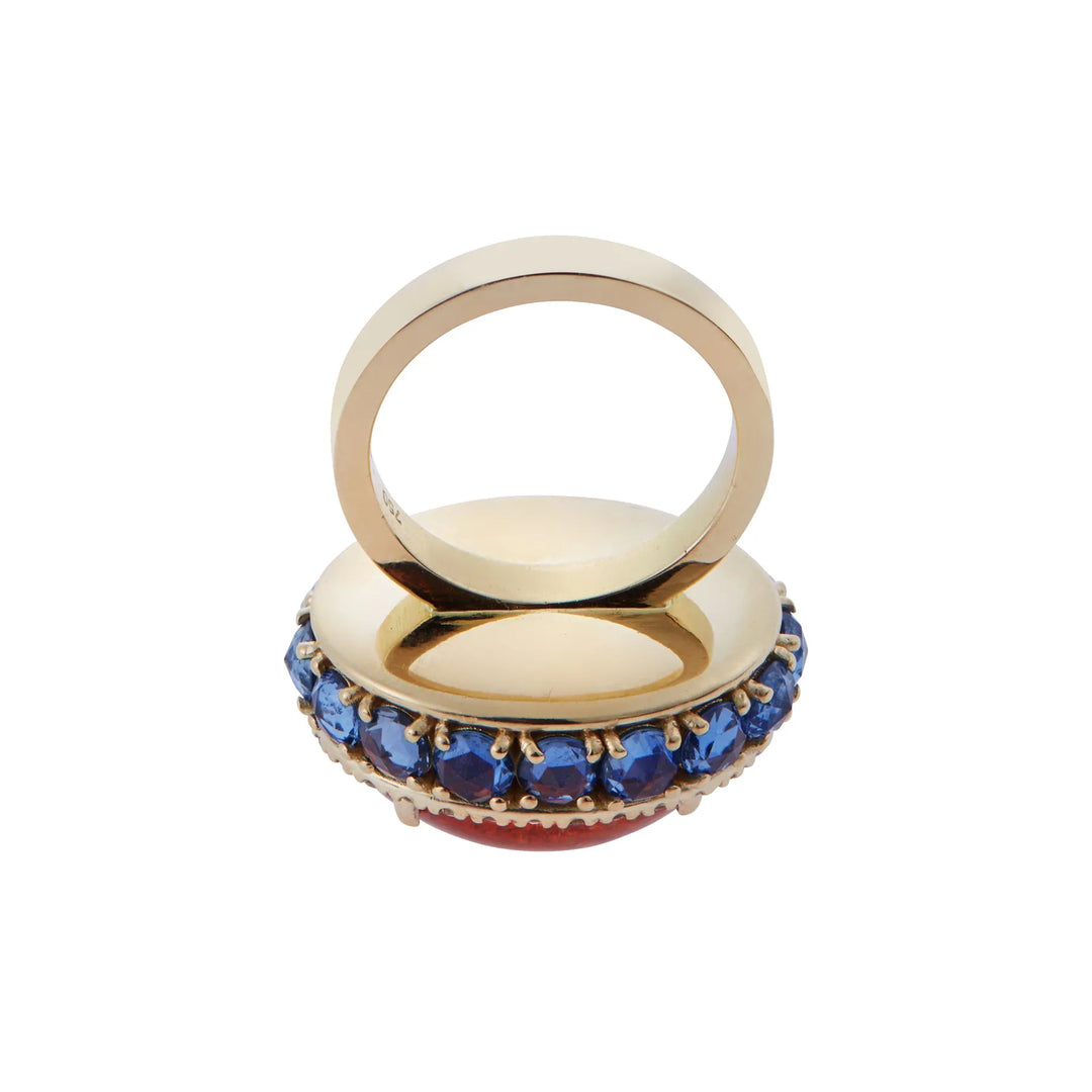 Spessartine Sunset Ring, Rings, Ileana Makri