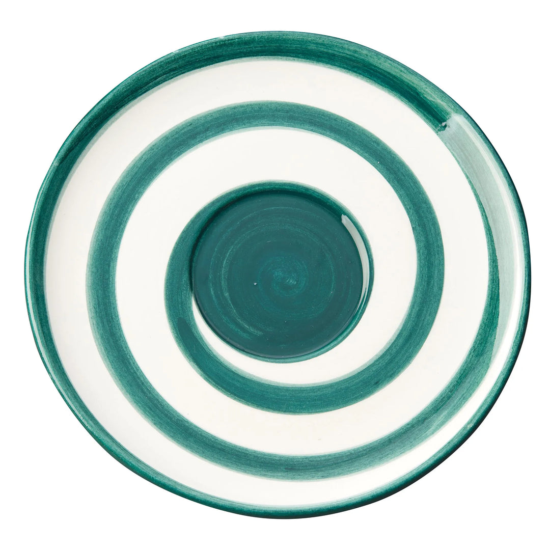 Green Wave Tea Cups (set of 2) - Arch - Ileana Makri store