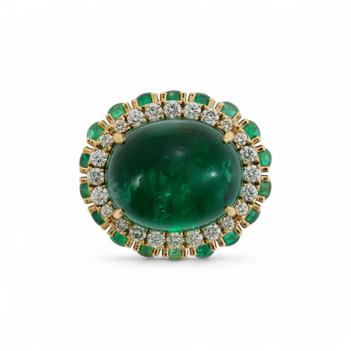 Emerald Symphony Ring