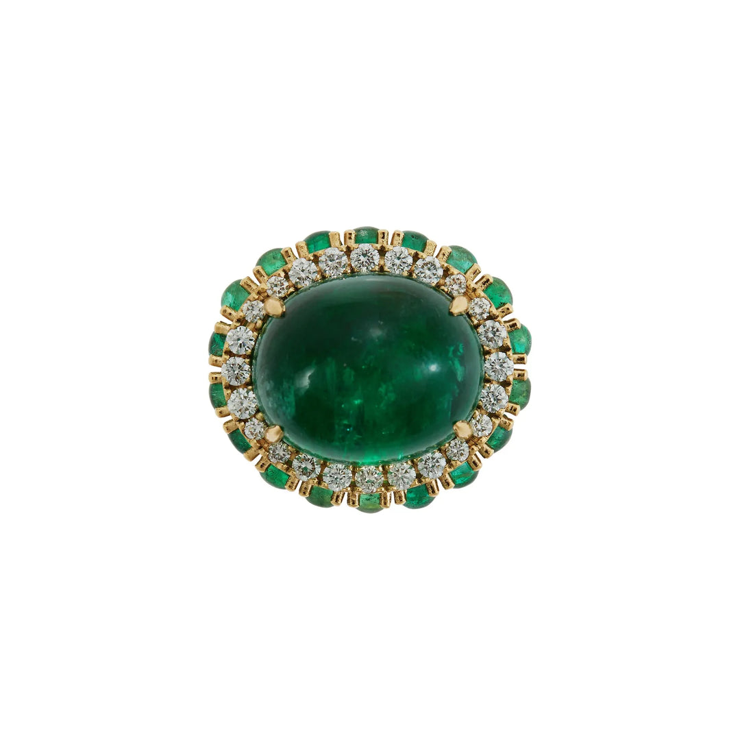 Emerald Symphony Ring