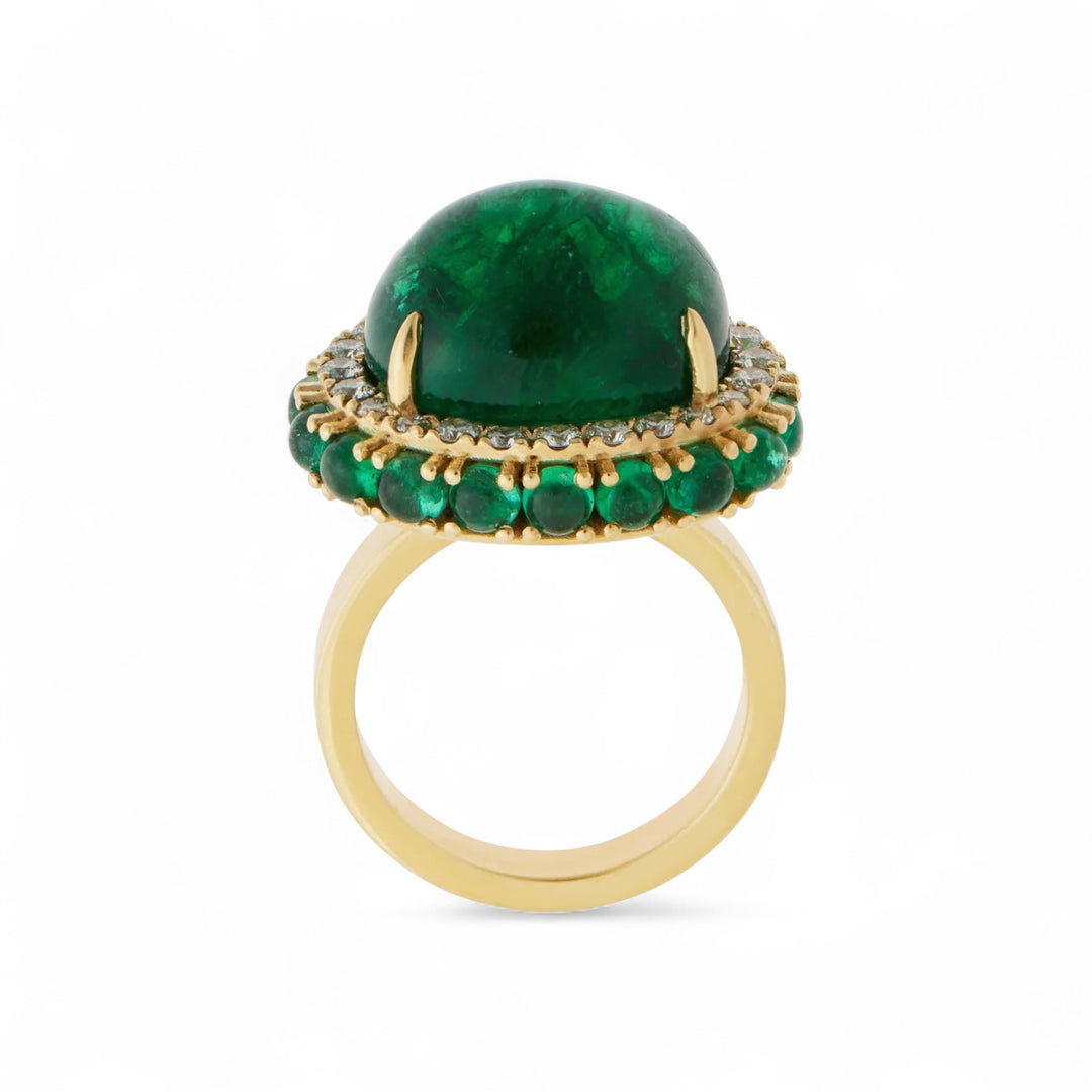 Emerald Symphony Ring