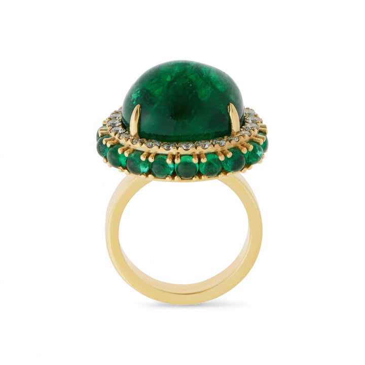 Emerald Symphony Ring