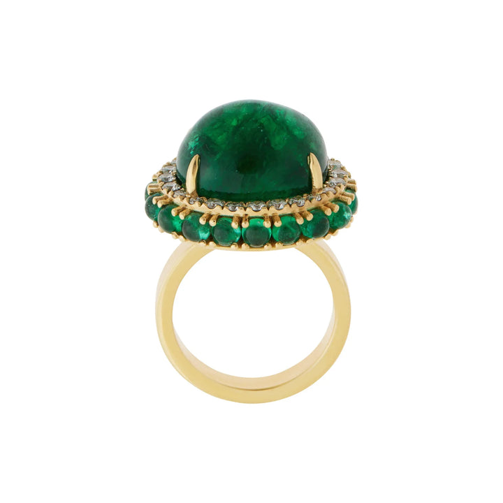 Emerald Symphony Ring