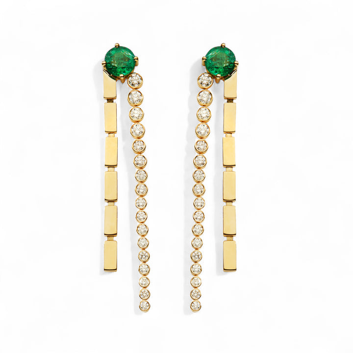 Double Stream Earrings Y-D-Em