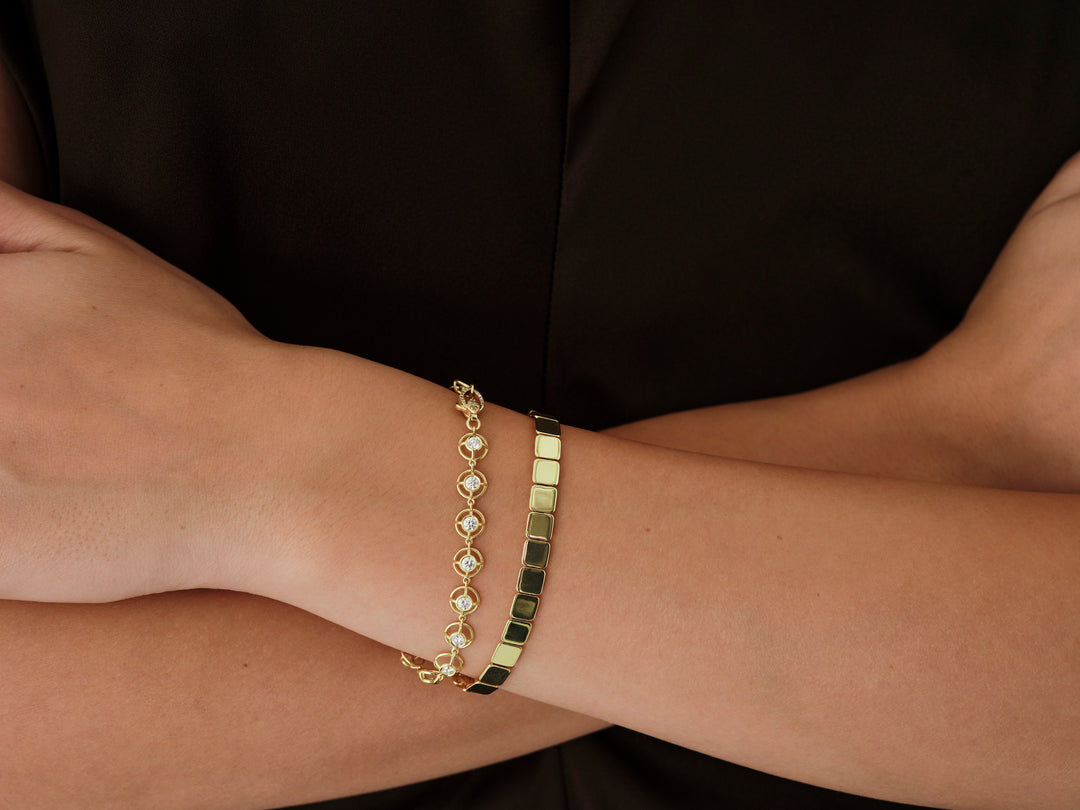 Medium Tile Single Bracelet