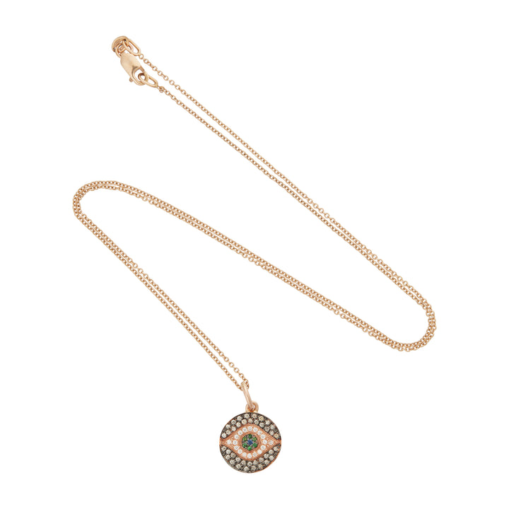 Mini Dawn Champagne Diamond Pendant