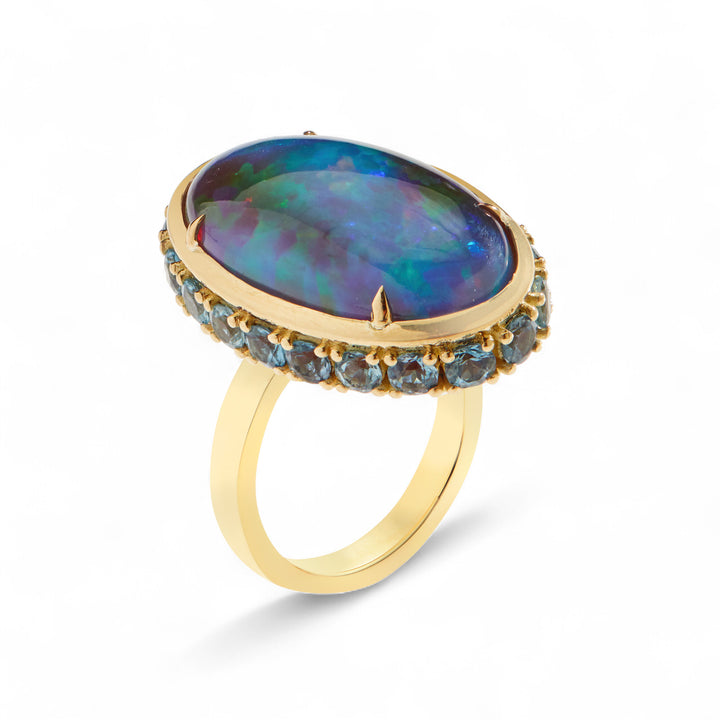 Mermaid Opal Ring