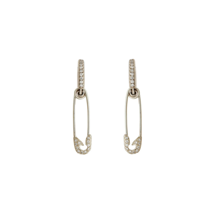 Safety Pin Midi Hoop W-D - Ileana Makri