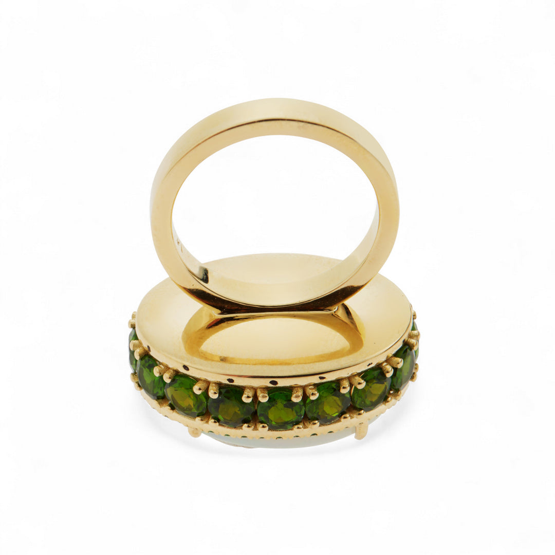 Verdant Mirage Opal Ring