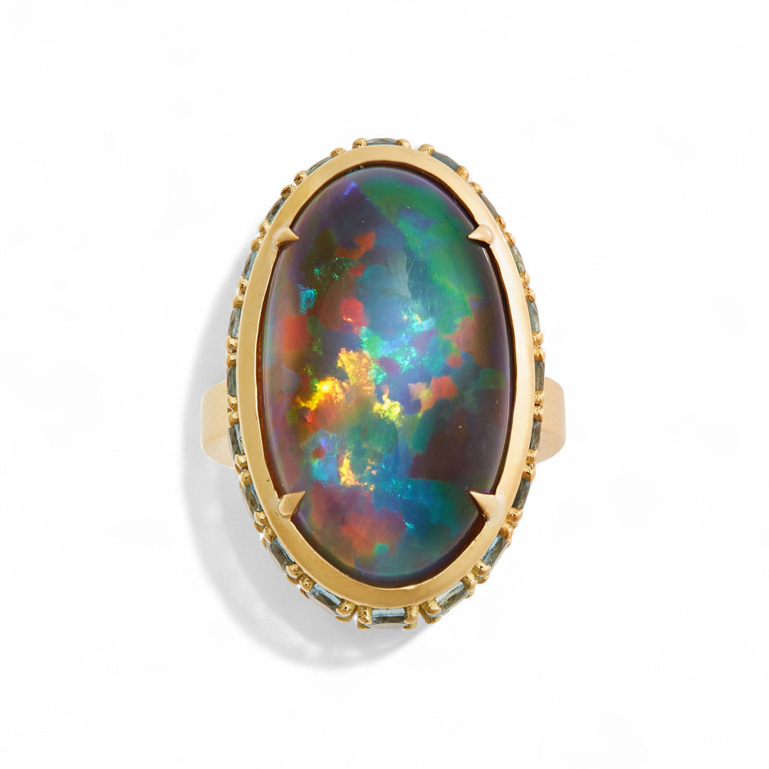 Mermaid Opal Ring
