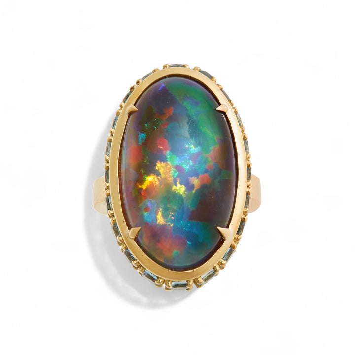 Mermaid Opal Ring