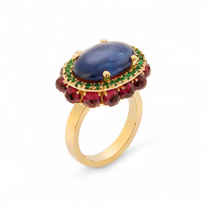 Sea Eternity Flower Ring