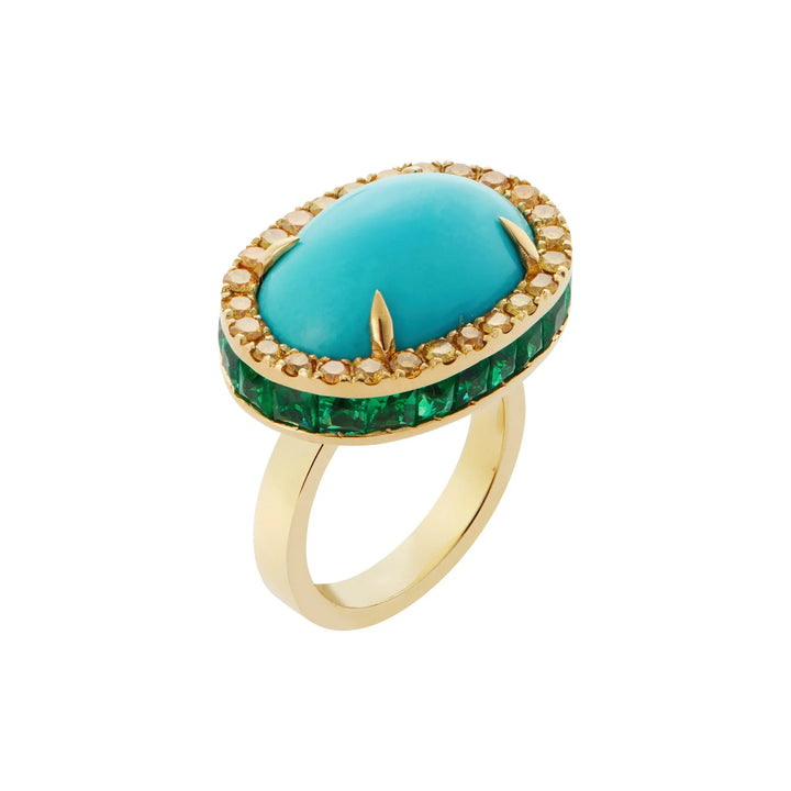 Turquoise Majesty Ring