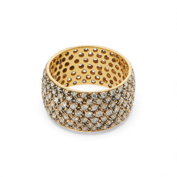 Bond Ring Champagne Diamonds