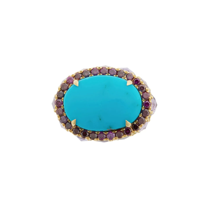 Turquoise Serenade Ring