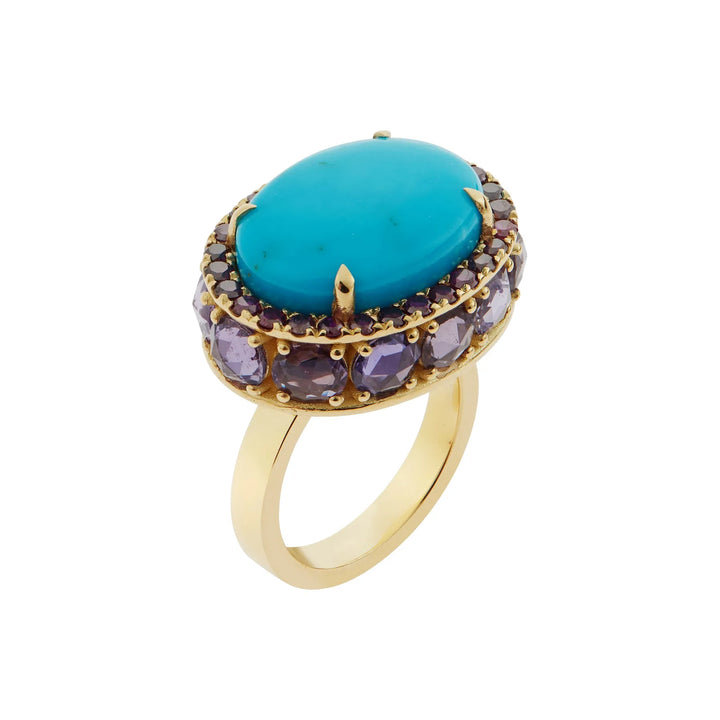 Turquoise Serenade Ring