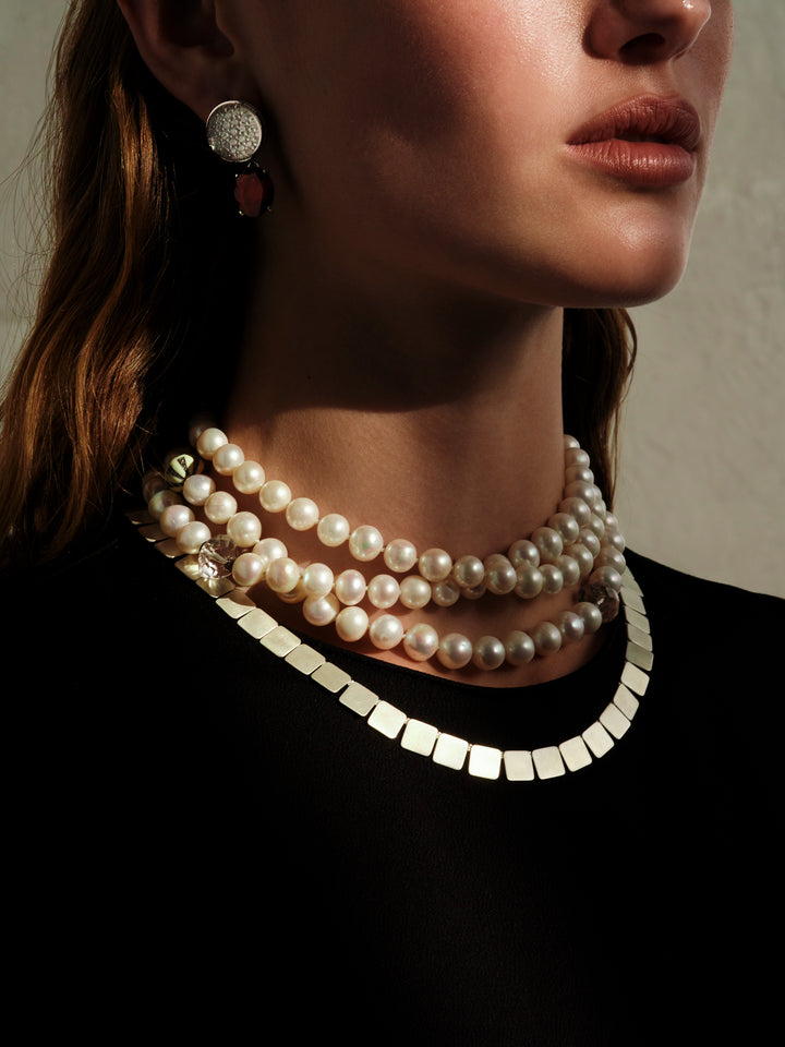 Crimson Light Earrings