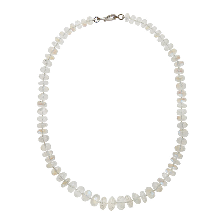 Rainbow Moonstone Glow Necklace 223 (45cm)