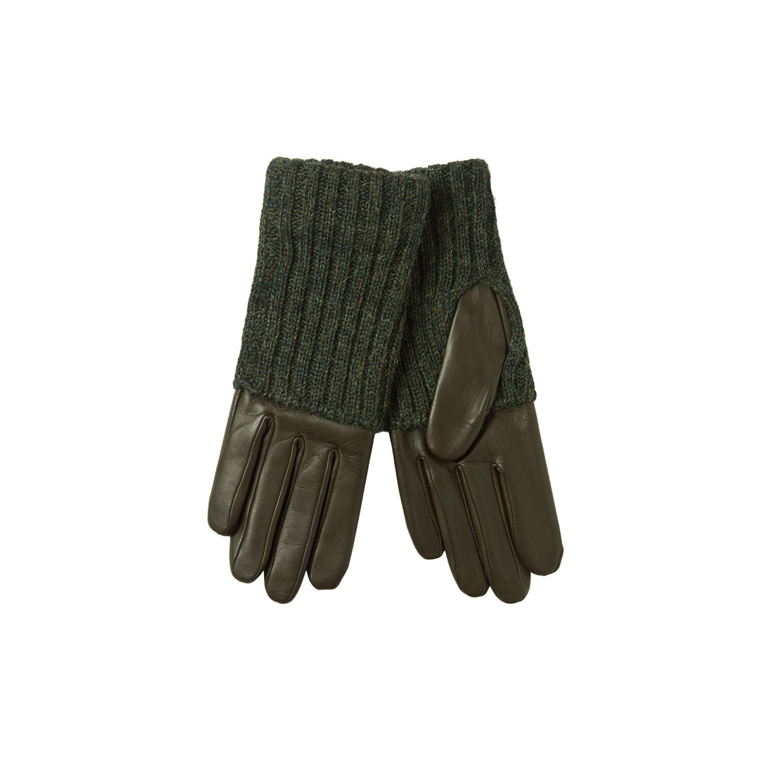 Polka Gloves Khaki