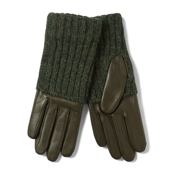 Polka Gloves Khaki