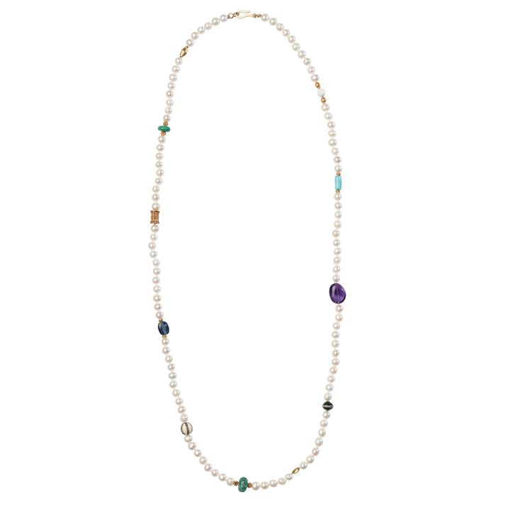 Globetrotter Pearl Necklace 17 (80cm)