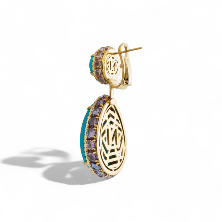 Turquoise Serenade Earrings