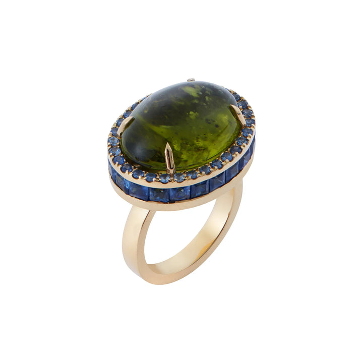 Peridot Oasis Ring, Rings, Ileana Makri