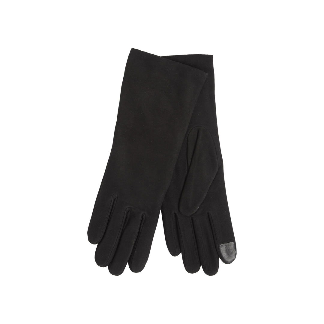 Christina Suede Gloves Noir