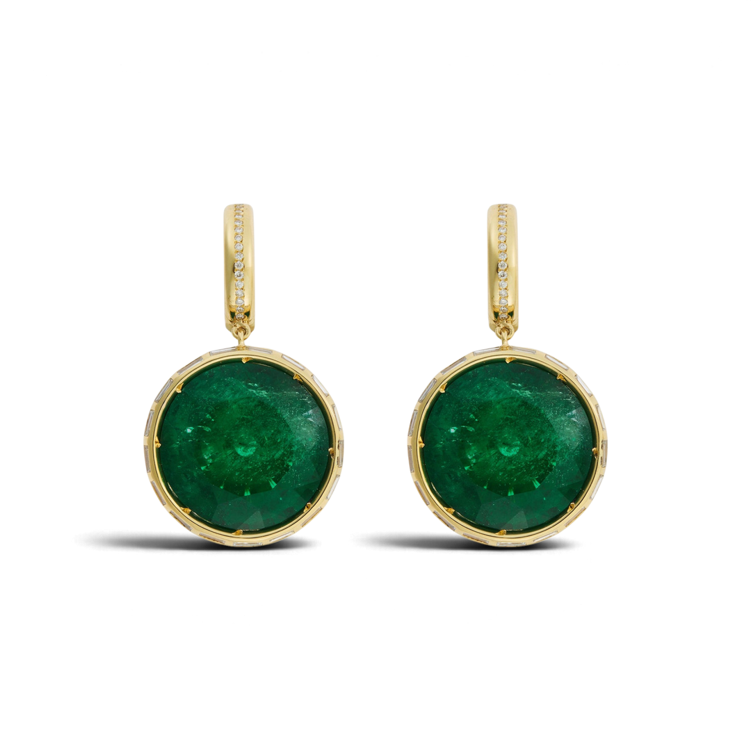 Emerald Sovereign Earrings