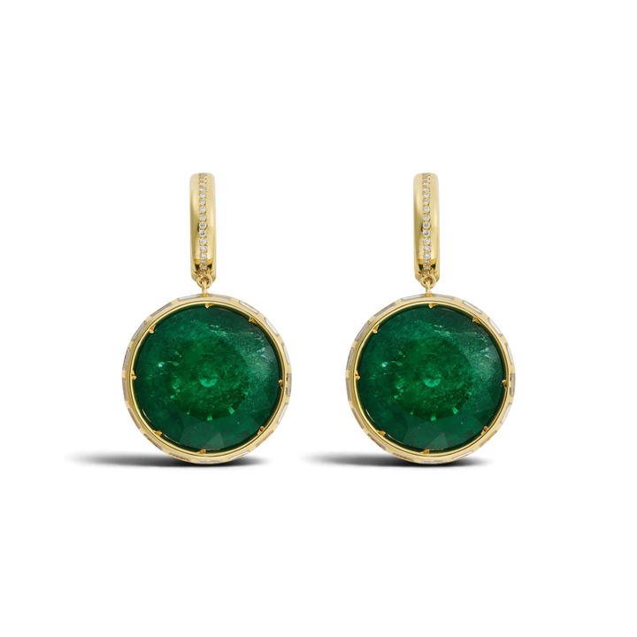Emerald Sovereign Earrings