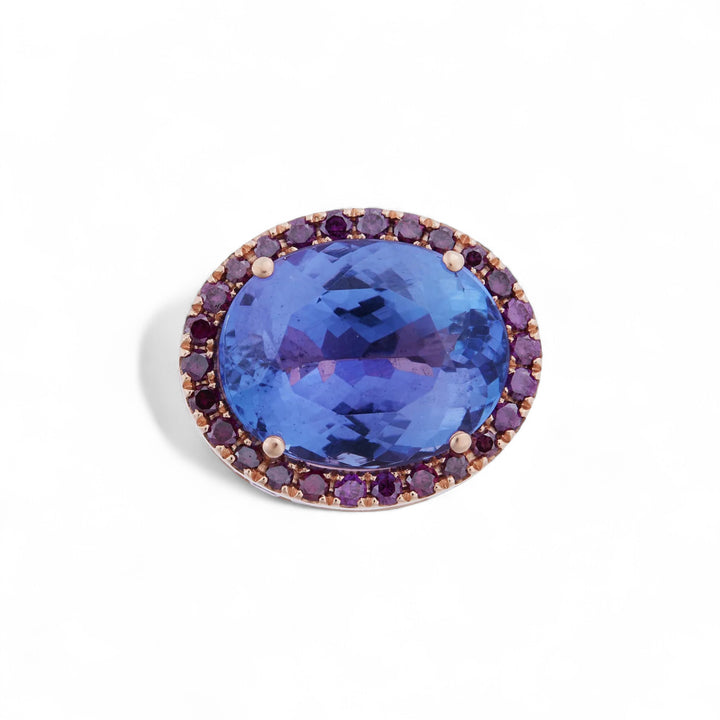 Tanzanite Blossom Ring