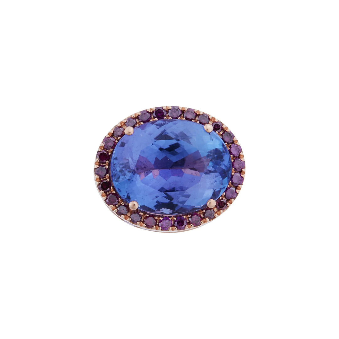 Tanzanite Blossom Ring