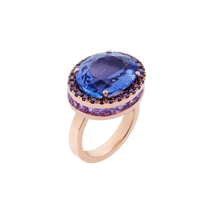 Tanzanite Blossom Ring