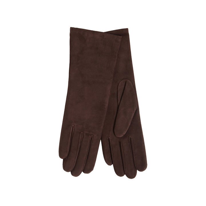 Christina Suede Gloves Mocha
