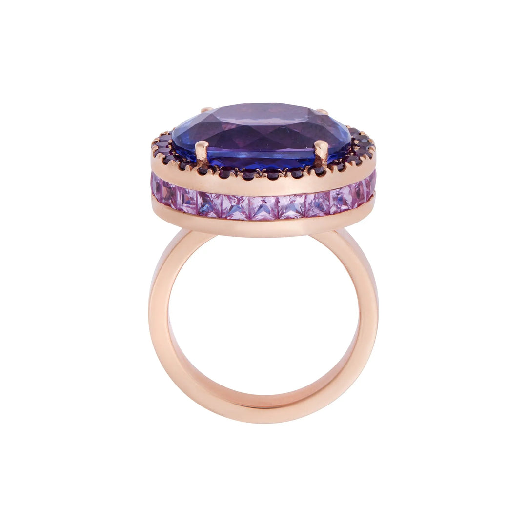 Tanzanite Blossom Ring