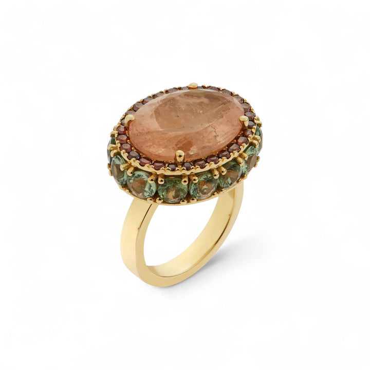 Morganite Twilight Ring