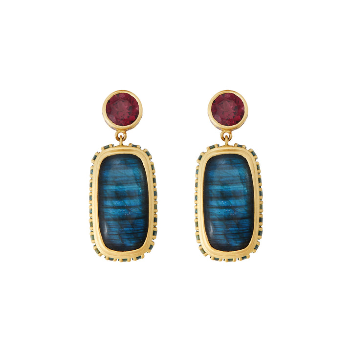 Labradorite Serenade Earrings