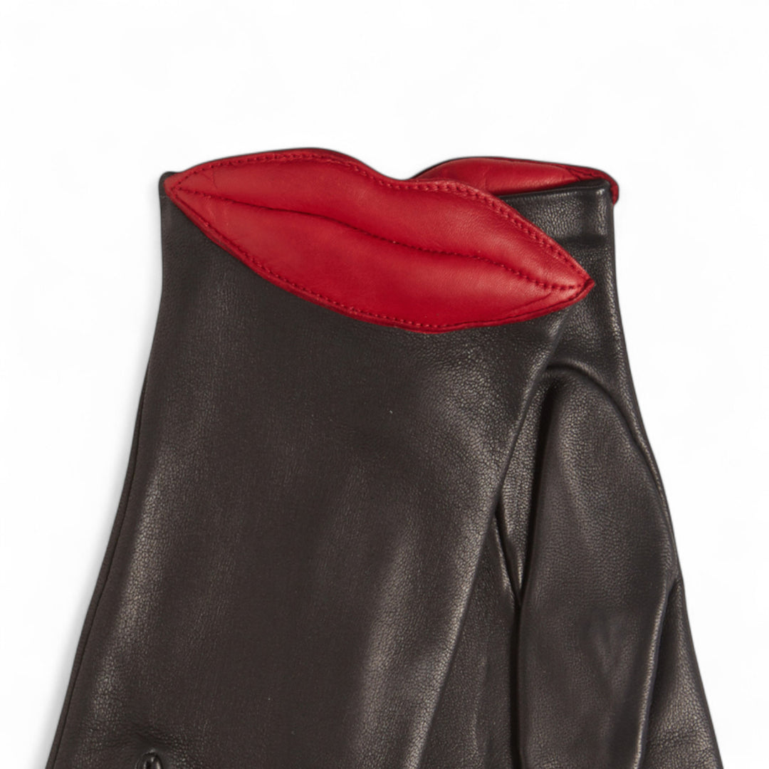 Lips Gloves Cardinal Noir