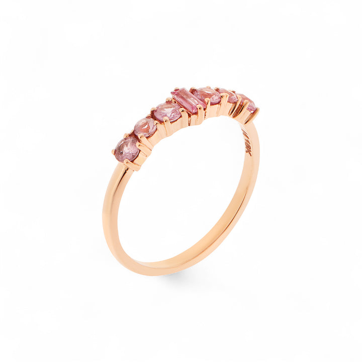 Rivulet Ring Pink Sapphire