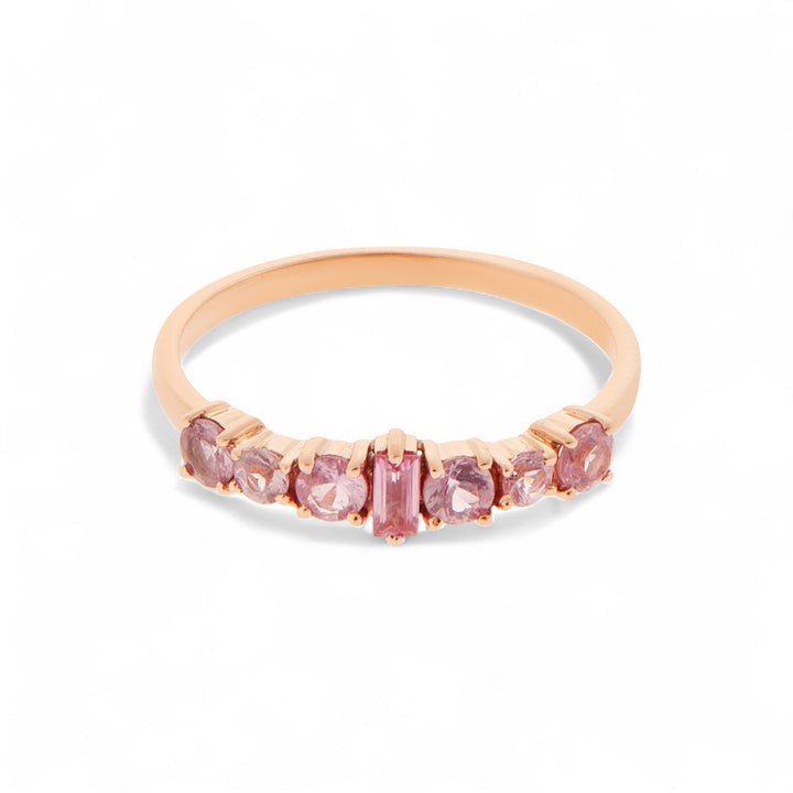 Rivulet Ring Pink Sapphire