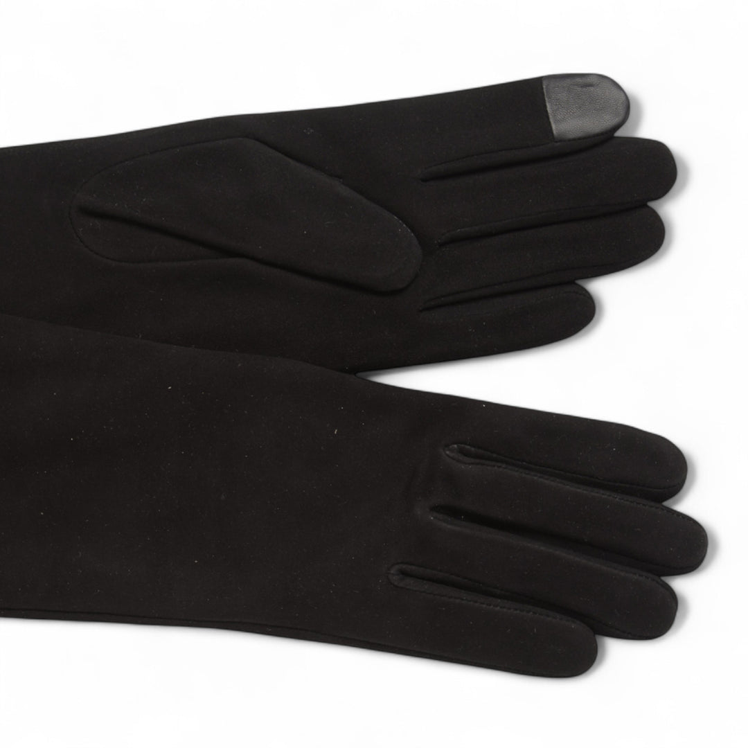Celia Suede Gloves Noir