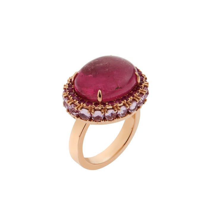 Tourmaline Rose Ring