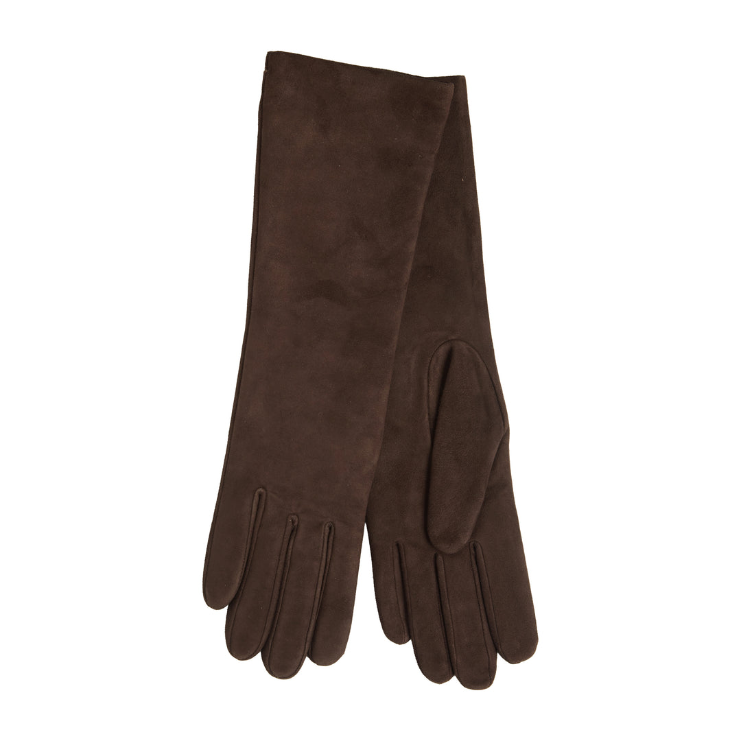 Celia Suede Gloves Mocha