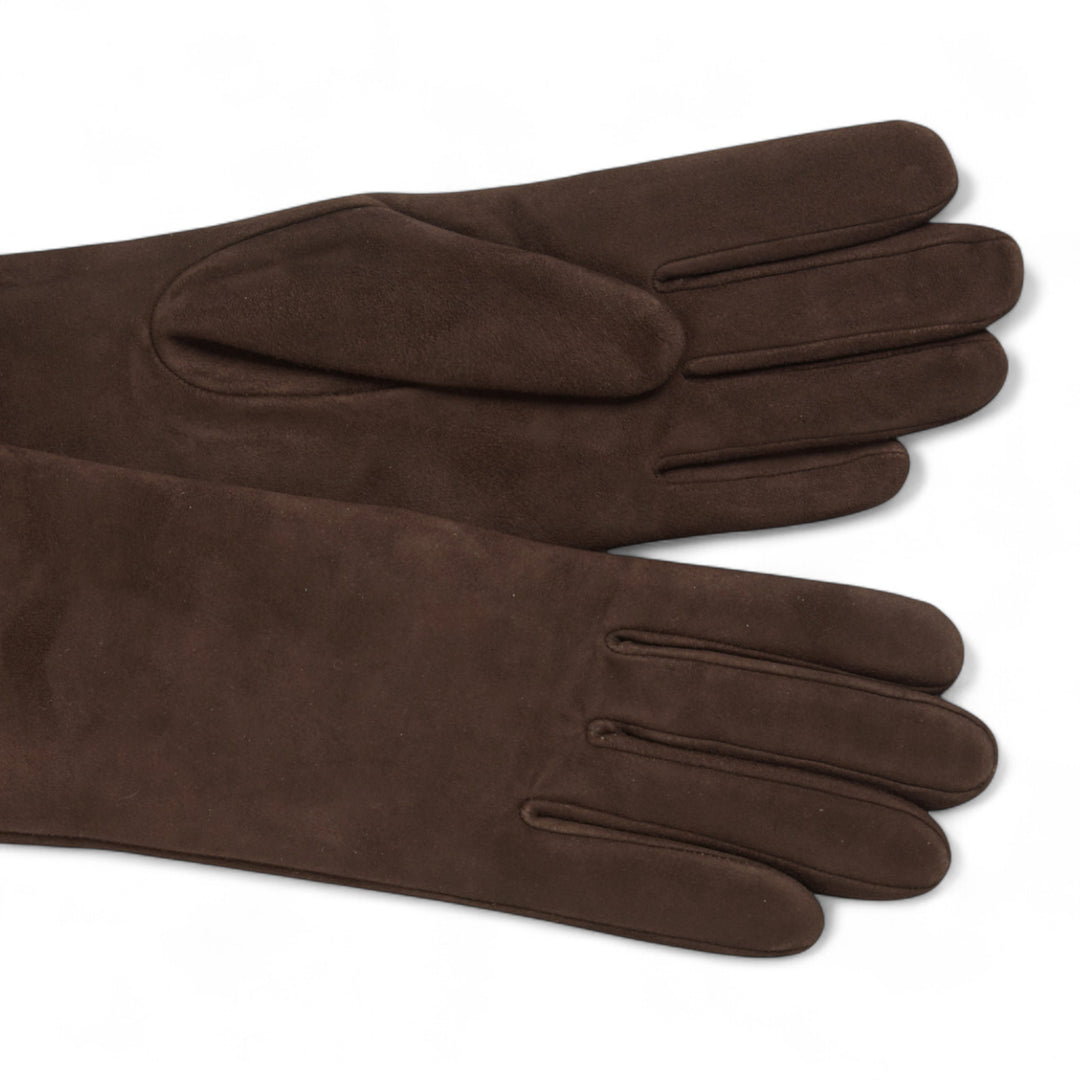 Celia Suede Gloves Mocha