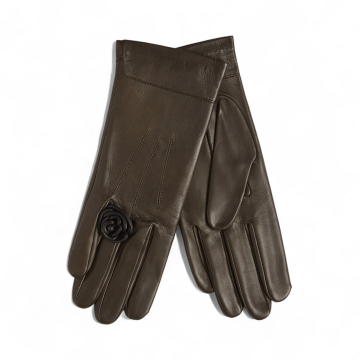 Cameabague Gloves Khaki Noir