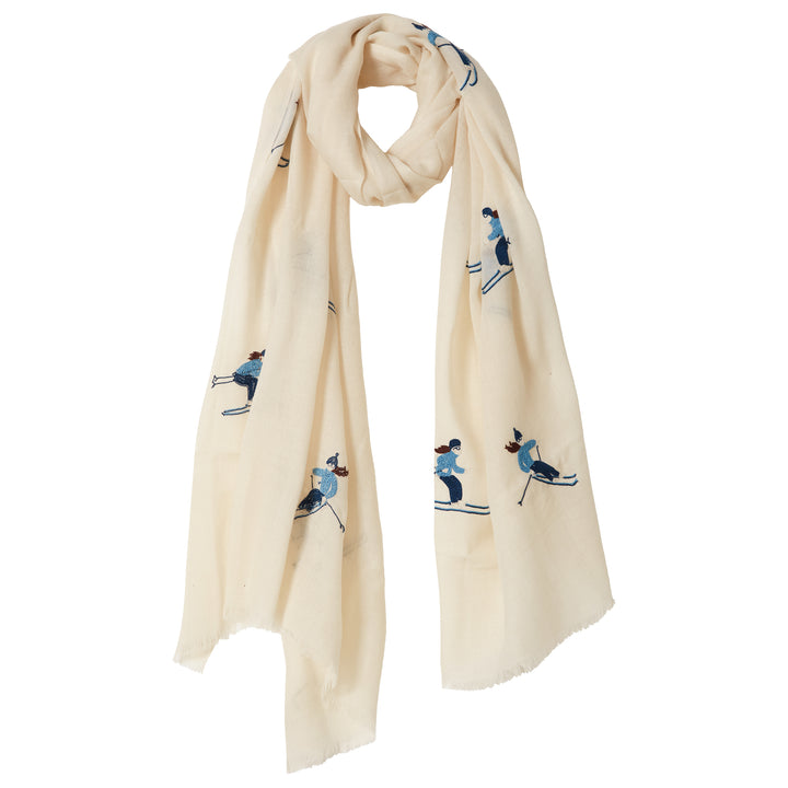Ski Scarf Cream
