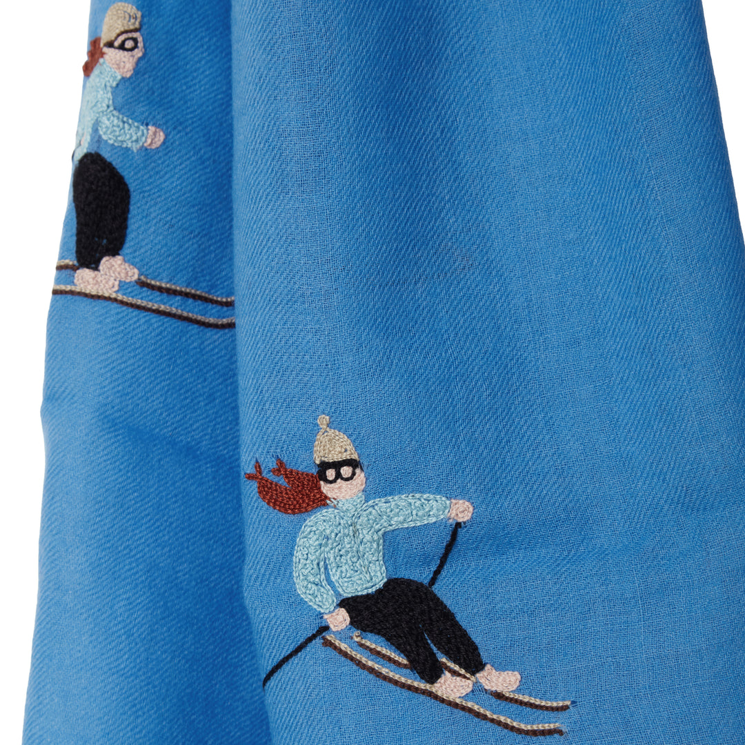 Ski Scarf Blue