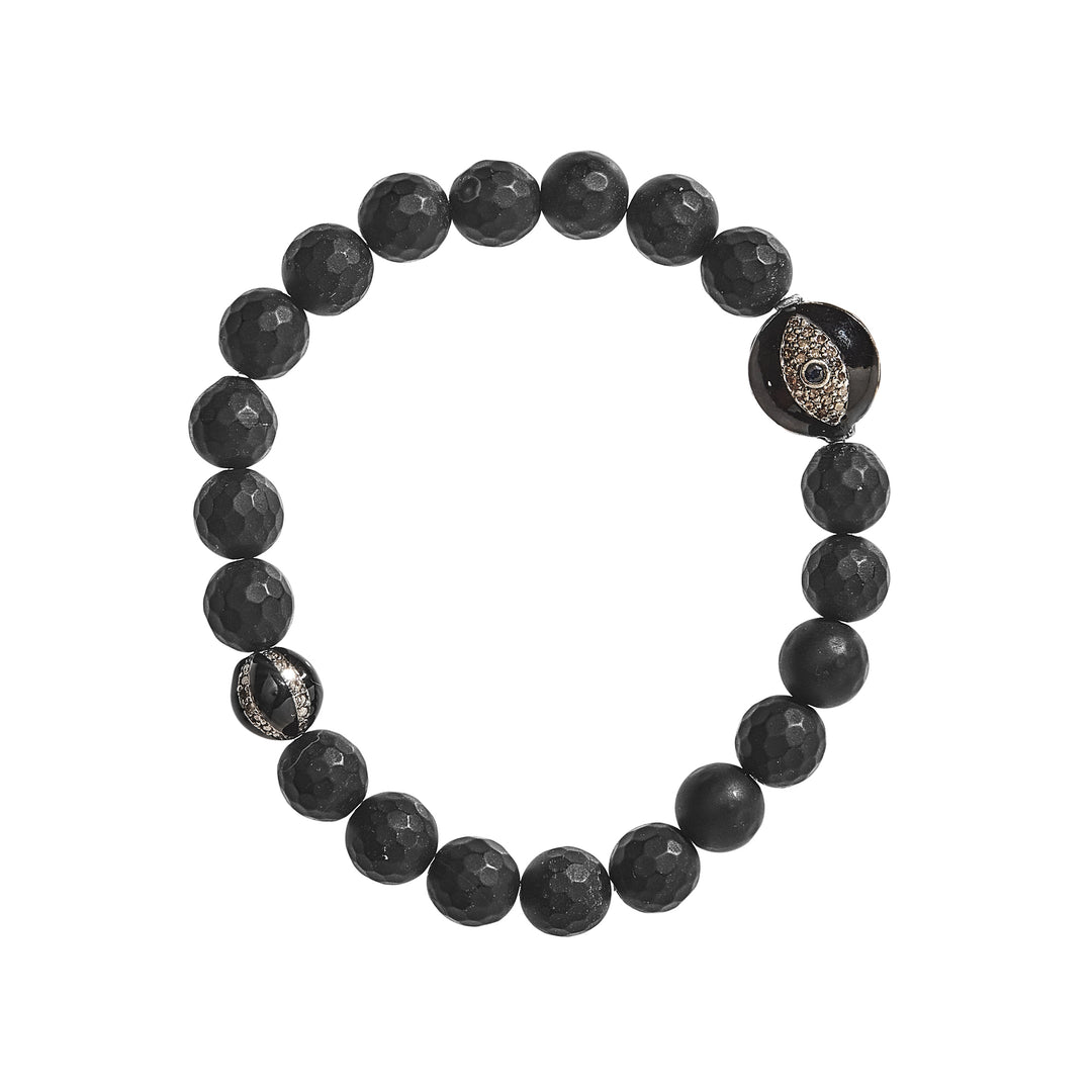 Onyx Nomad Bracelet 82 - Ileana Makri